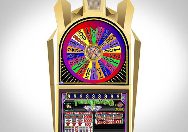 Wheel of Fortune featured gaming machine