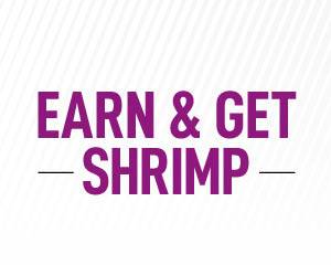Earn & Get Shrimp
