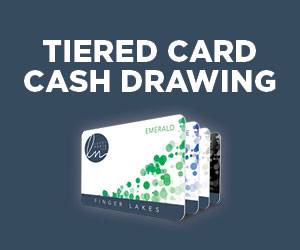 Tiered card cash drawings