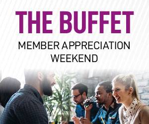 The Buffet Member Appreciation Weekend