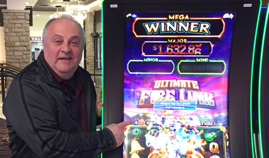 Angelo from Hilton won $17,276 on Ultimate Fire Link