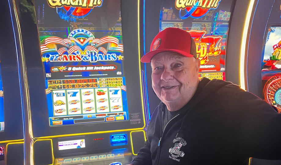 Gary from Rochester - Quick Hit Stars and Bars - $77,084 - May 24.
