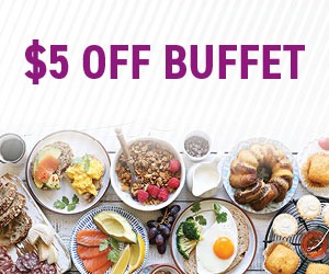 $5 Off Buffet