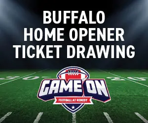 Buffalo Home Opener Ticket Drawing - game on - Football at Remedy