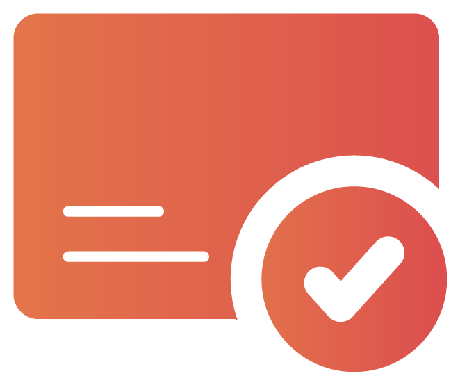Membership card icon