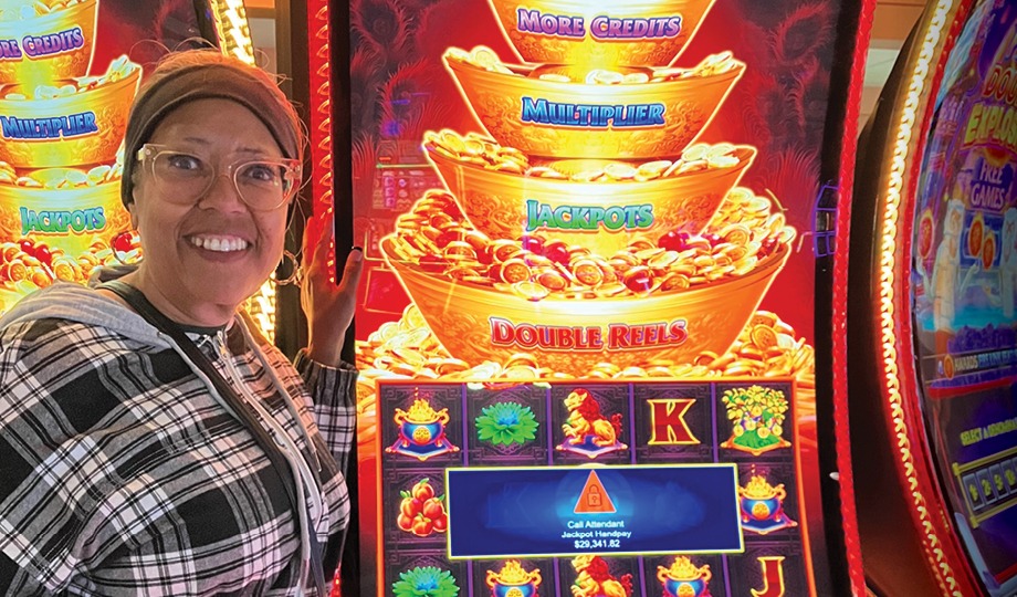 Pamela from East Rochester won $29,341 on Wu Jin Pen
