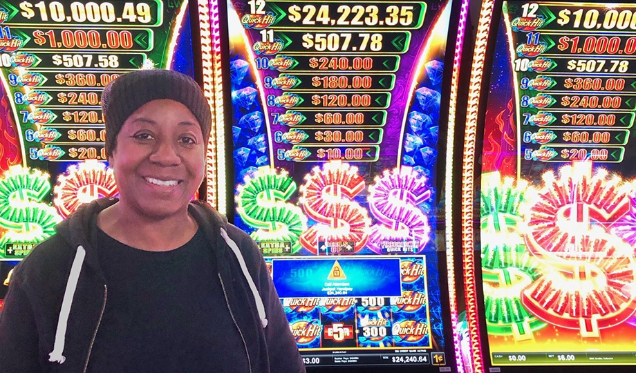 Cherri from Rochester. $24,240.64 on Quick Hit Link.