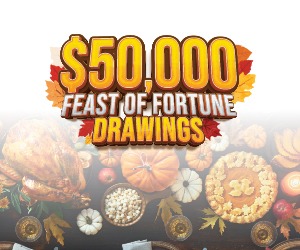 $50,000 Feast of Fortune Drawings
